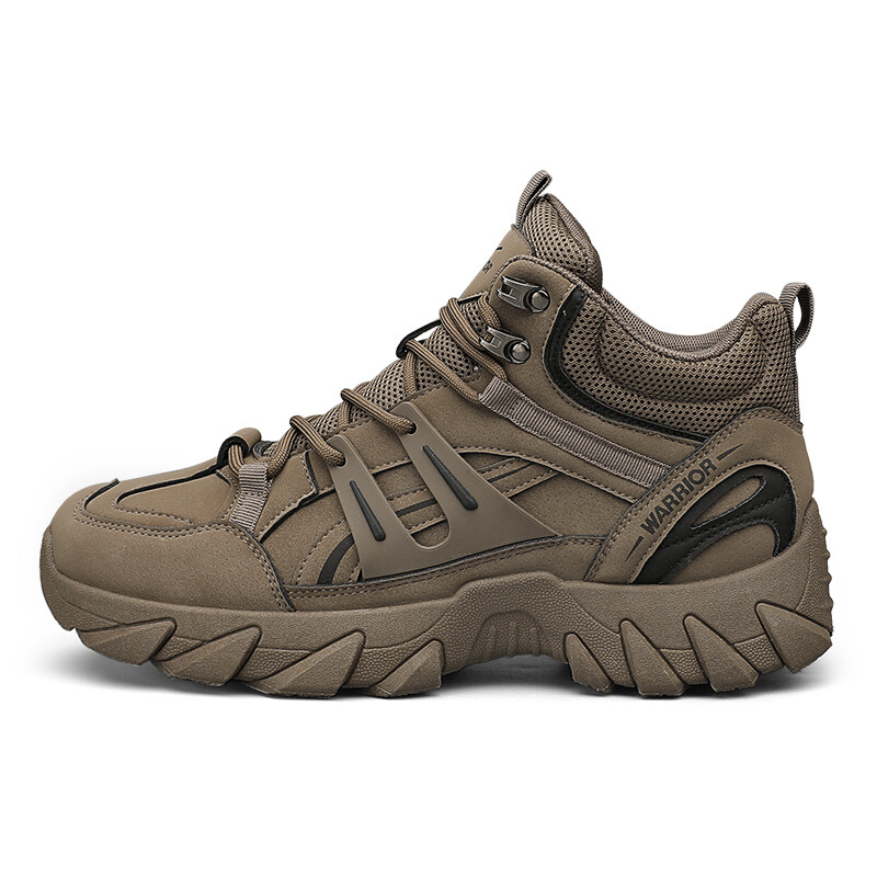 

Кроссовки WARRIOR Chunky Sneakers Men Mid-top Brown, коричневый