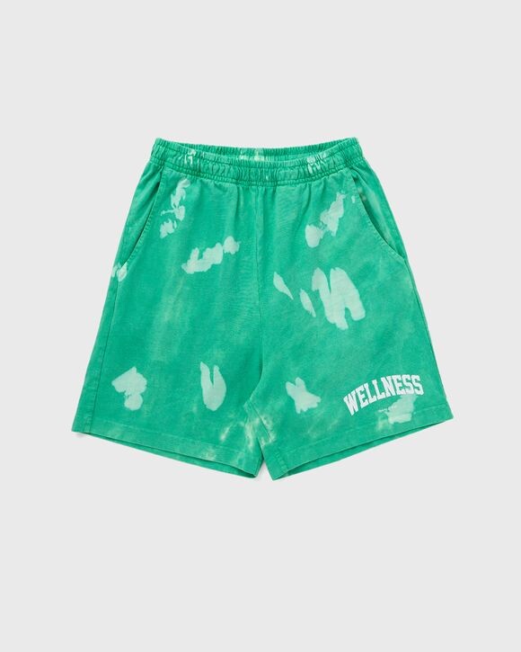 

Шорты Sporty & Rich Wellness Ivy Gym Tie Dye Short, цвет tahiti/white