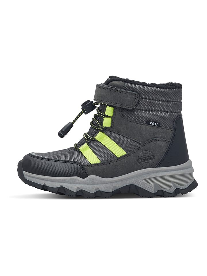 Сапоги s.Oliver Winterboots, антрацит — фото 3