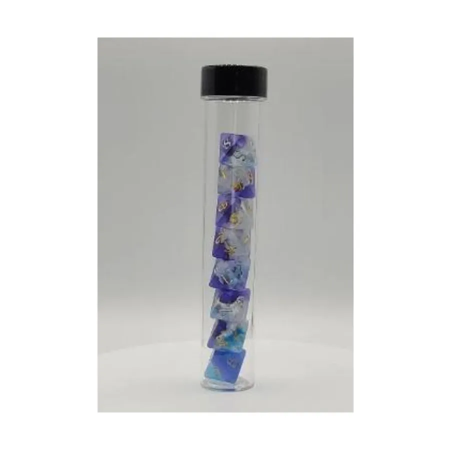 

d8 Руки исцеления с серебром (8), RPG Dice Sets