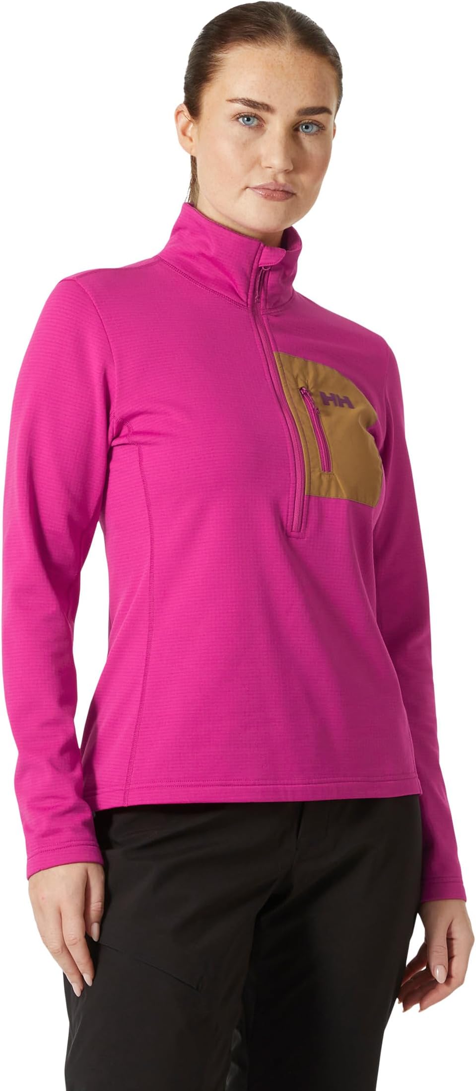 

Свитер Helly Hansen Versalite 1/2 Zip Fleece, цвет Magenta 2.0