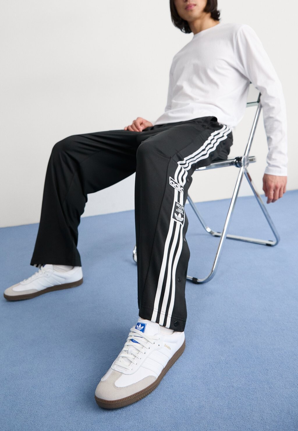 

Спортивные брюки Adibreak adidas Originals, черные
