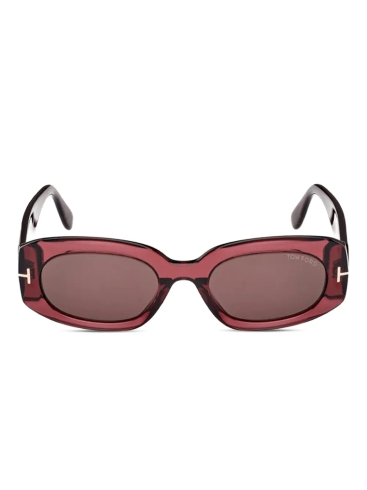 

Солнцезащитные очки TOM FORD Eyewear Cielle в овальной оправе, красный