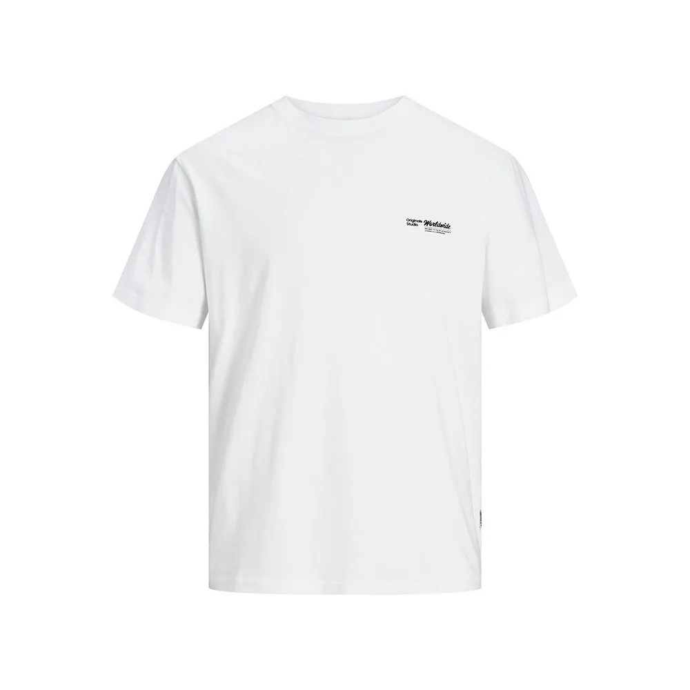 

Футболка Jack & Jones Sequoia Graphic Back, белый