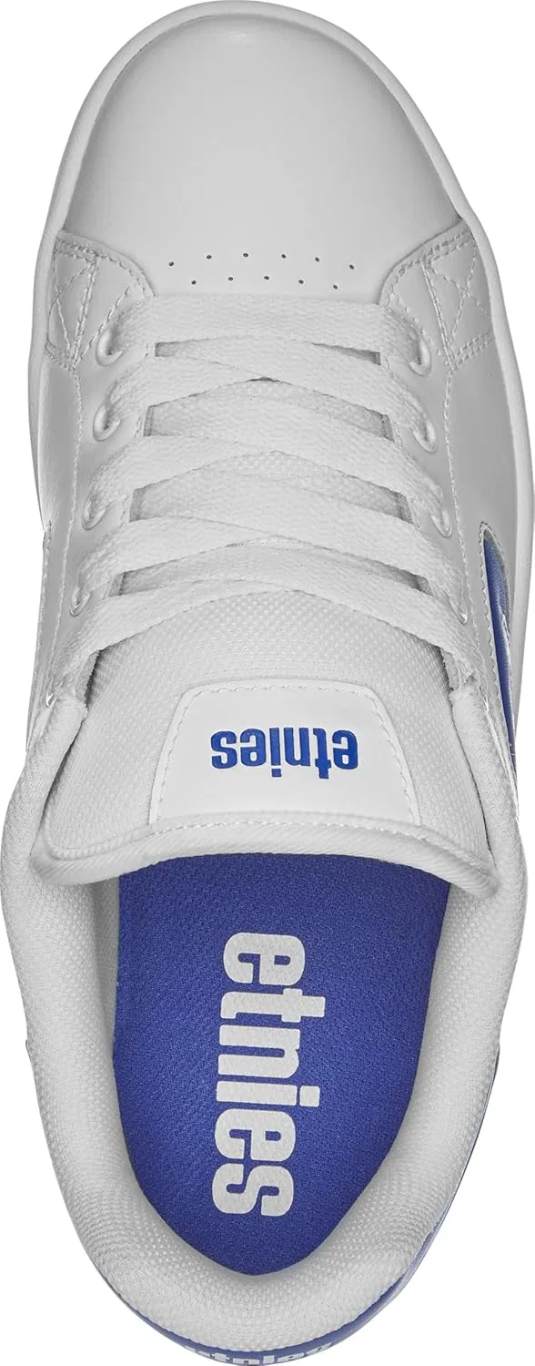 Кроссовки Etnies Callicut Heritage Skate Style с объемным дизайном, массивной подошвой в стиле 90-х, усиленной чашеобразной подошвой и амортизацией, для повседневной носки, White Blue — фото 4