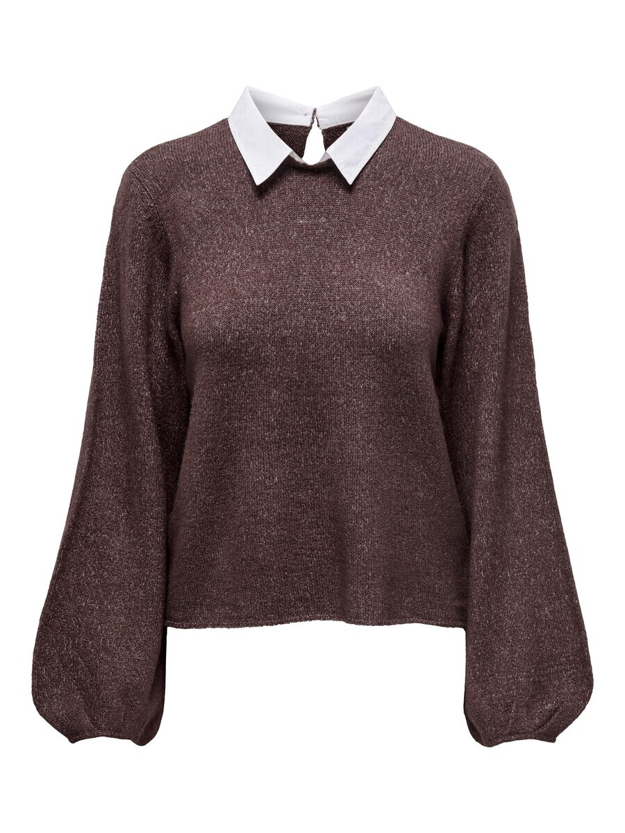 

Тонкий вязаный свитер JDY Sweater Drea, коричневый