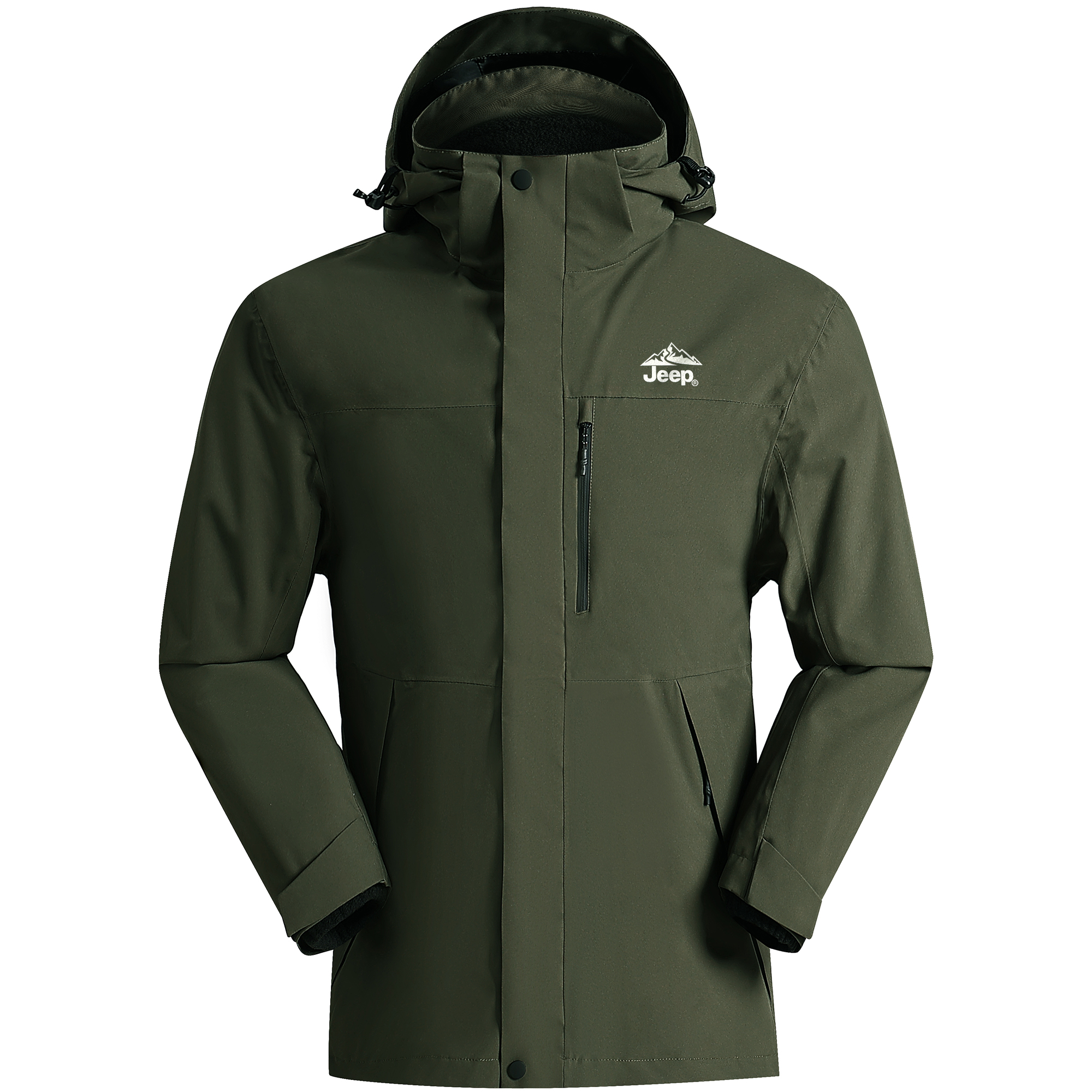 

Jeep Ветро- и влагозащитная ветровка Unisex, Army Green