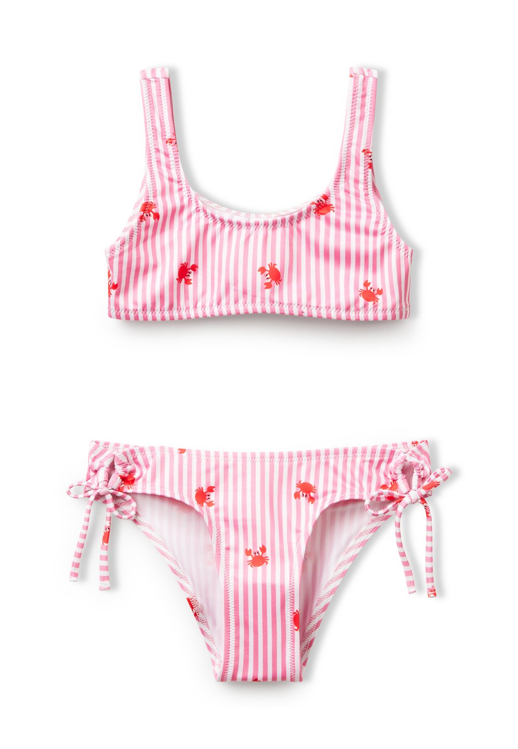 

Бикини STRIPED SET United Colors of Benetton, фуксия