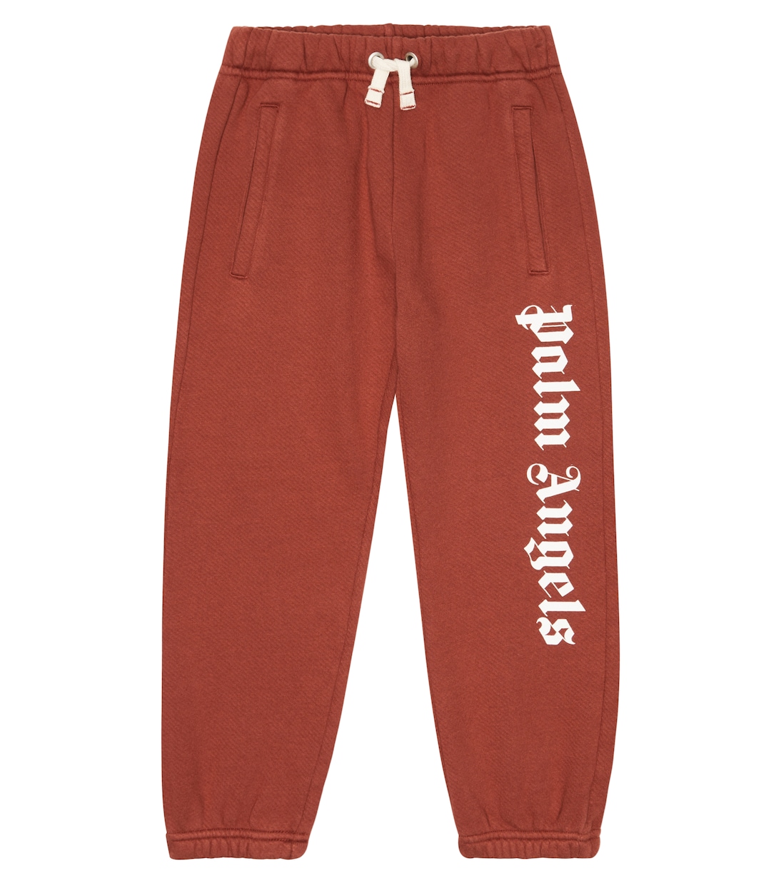

Спортивные брюки из хлопкового джерси Palm Angels Kids, Brown White