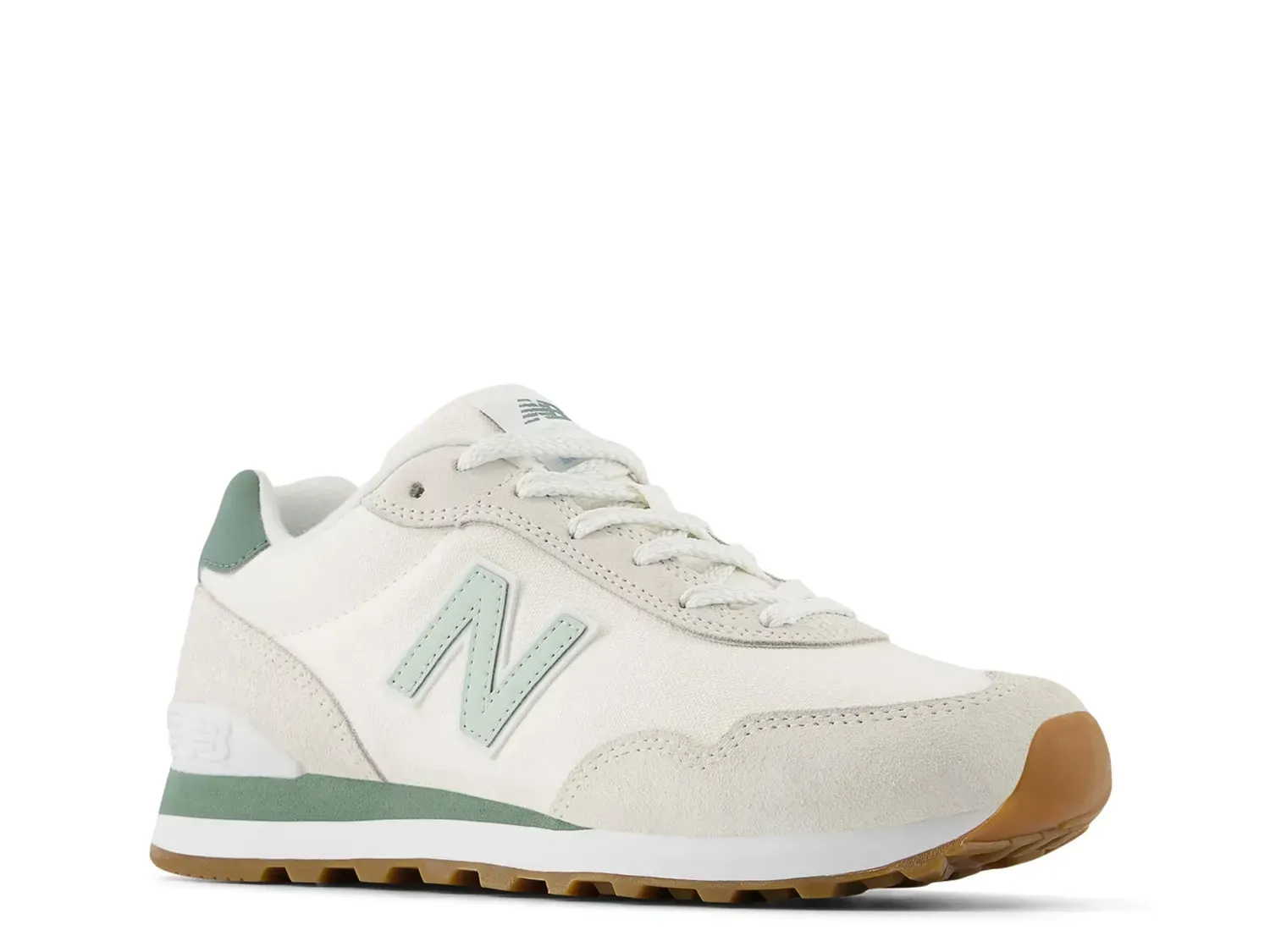 Кроссовки 515 v3 - женские New Balance, White/Green