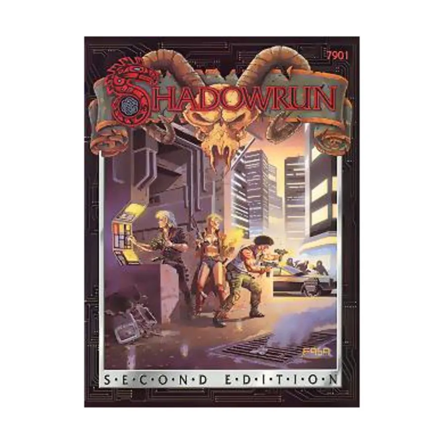 

Shadowrun (2nd Edition), мягкая обложка