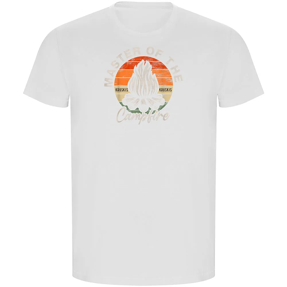 

Футболка с коротким рукавом Kruskis Master Of The Campfire ECO, белый