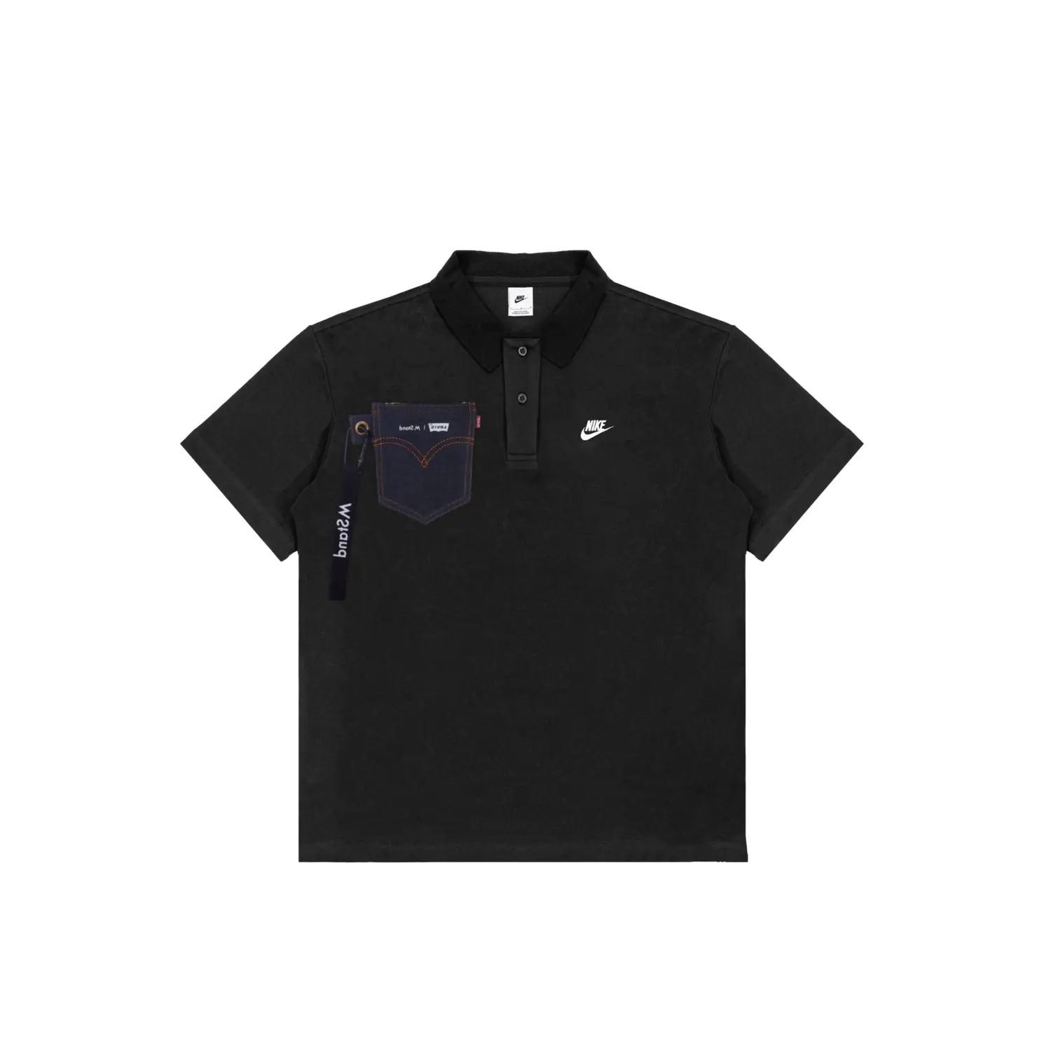 

Спортивная поло мужская Nike, черный