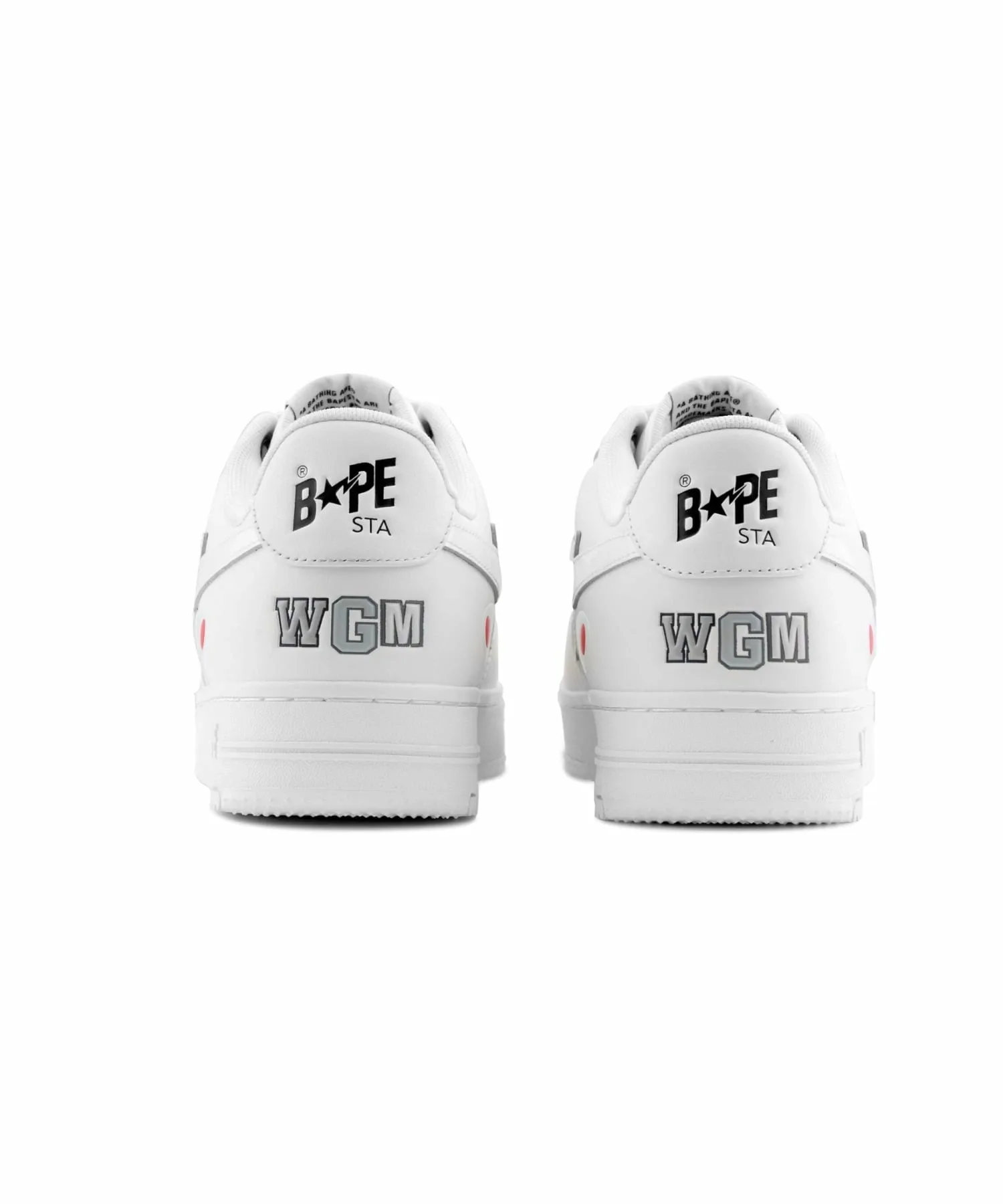 BAPE STA SHARK #2 A BATHING APE, WHITE — фото 3