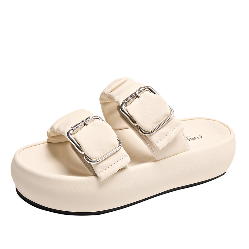 

Шлепанцы женские Qitumaul, черный