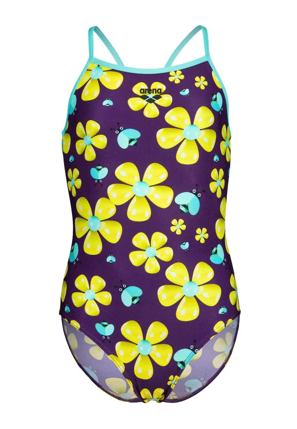 Весенний купальник с откидной спинкой Arena, Plum Multi-Water