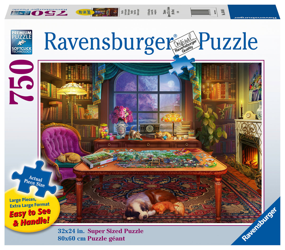 

Равенсбургер, пазл, XXL, Пазл Комната фаната, 750 шт. Ravensburger