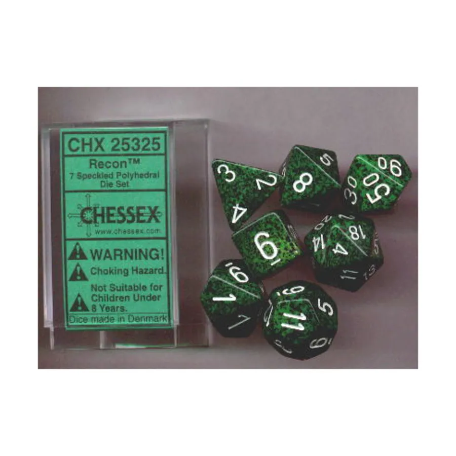 

Поли Сет Рекон (7), Dice - Speckled - Poly Sets (Chessex)
