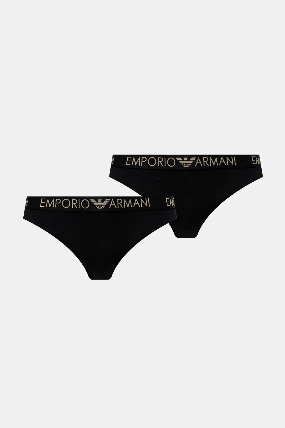 

Стринги упаковка из 2 шт Emporio Armani Underwear, черный