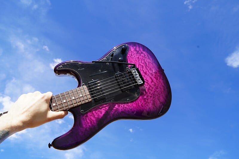 

Электрогитара Schecter DIAMOND SERIES Traditional Pro - Transparent Purple Burst 6-String Electric Guitar