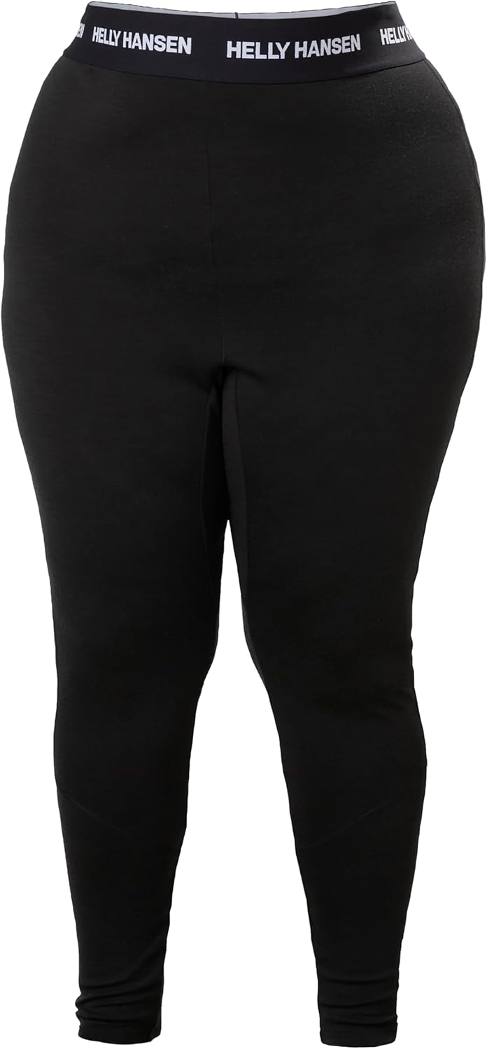 

Женские брюки Helly-Hansen LIFA Merino Midweight Plus, базовый слой больших размеров - теплый, дышащий, удобный Helly Hansen, 990 Black