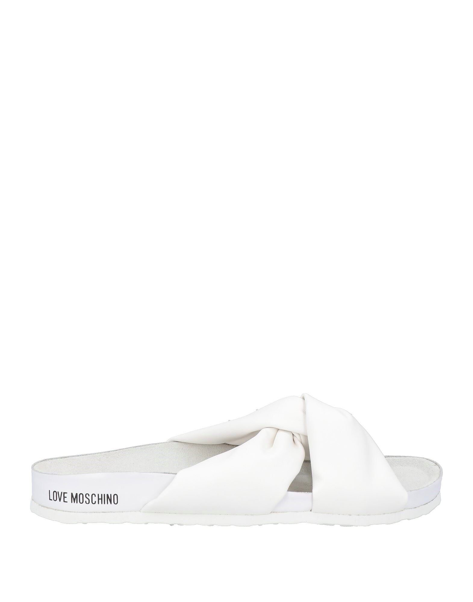 Сандалии Moschino, белый