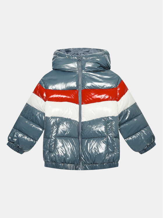 

Пуховик стандартного кроя United Colors Of Benetton, серый