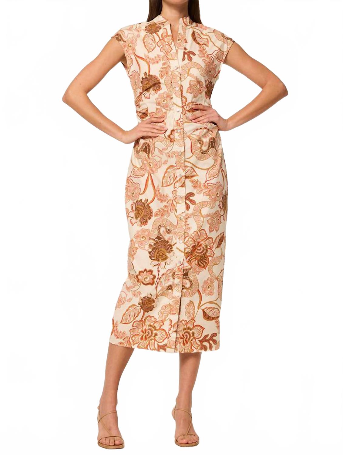 

Платье Niara из летнего батикового поплина Misa Los Angeles, Summer Batik Poplin