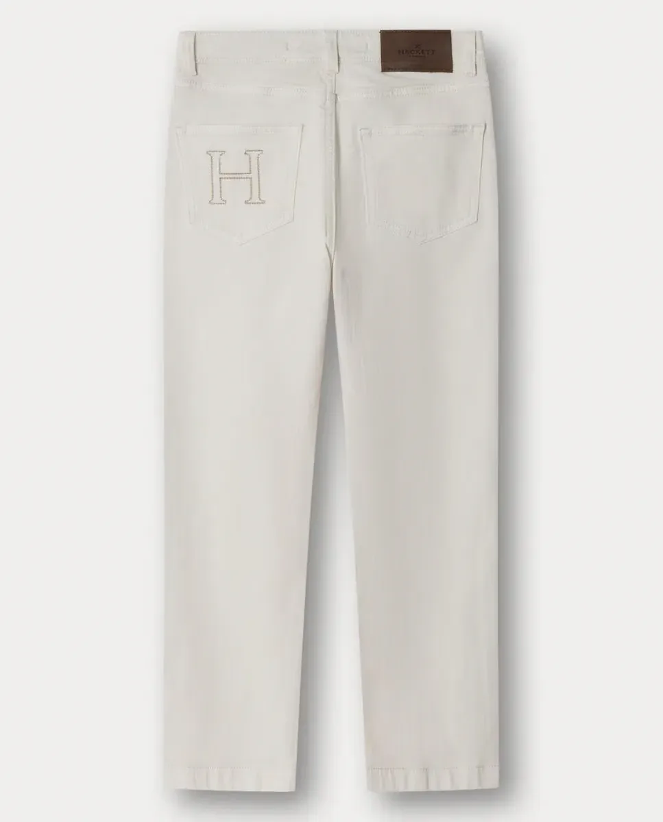 Детские брюки Relax Fit цвета экрю Hackett, Crudo — фото 2