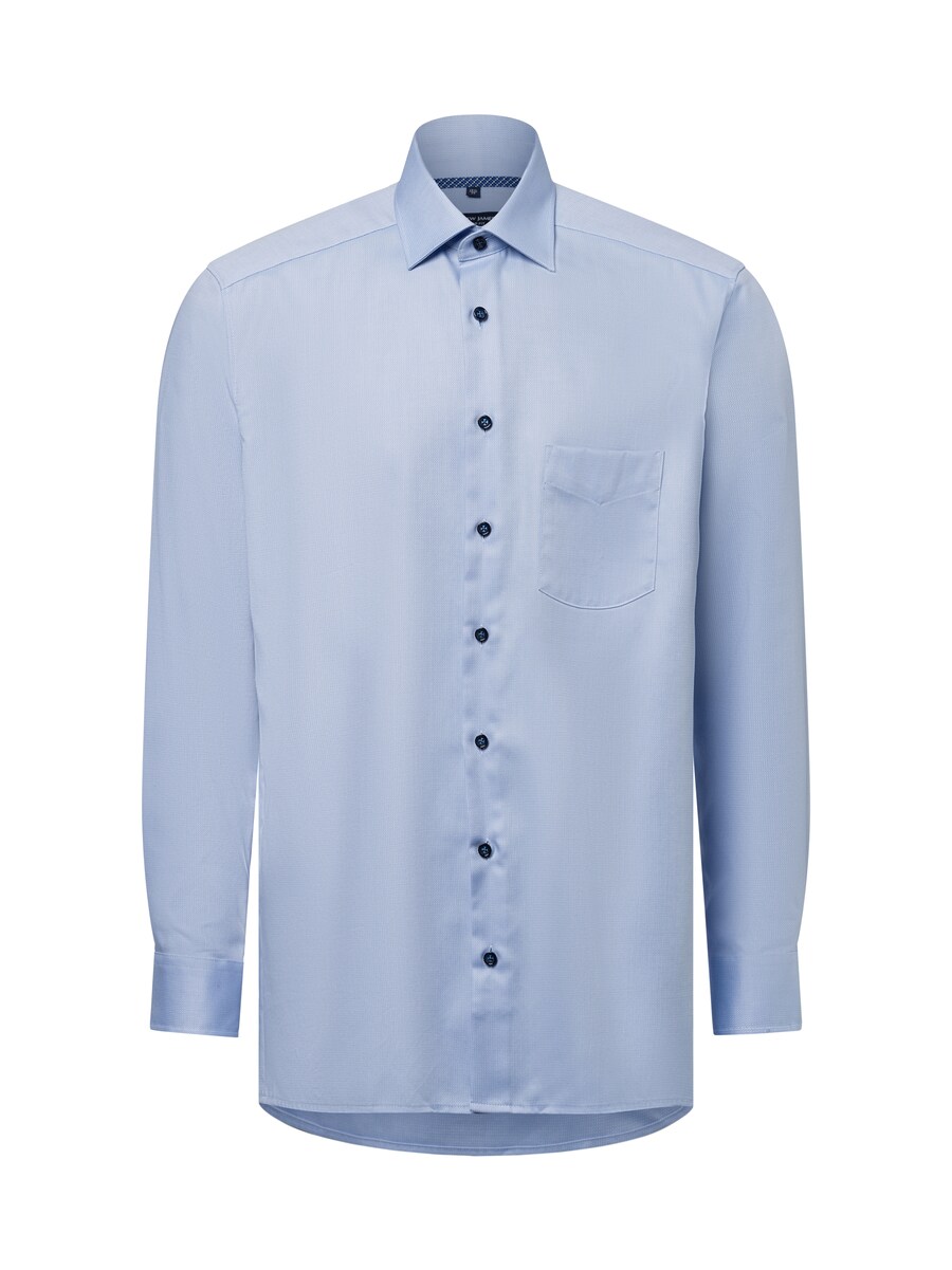 

Деловая рубашка обычного кроя Andrew James, цвет Blue/Light blue