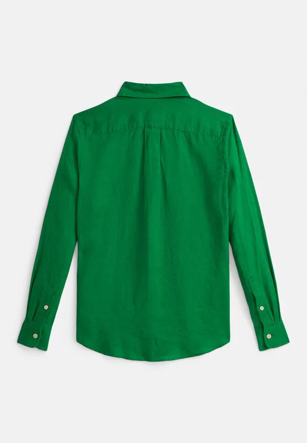 Льняная рубашка 714y Polo Ralph Lauren, Cruise Green — фото 2