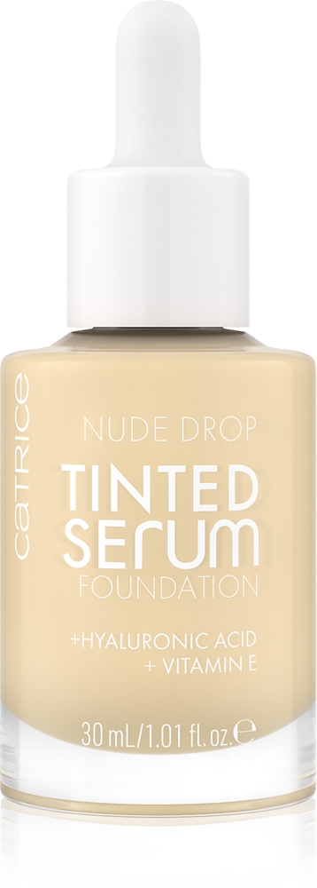 

Тональная основа-сыворотка Nude Drop Tinted Serum Foundation с консистенцией сыворотки. Catrice, atspalvis 002 30 мл