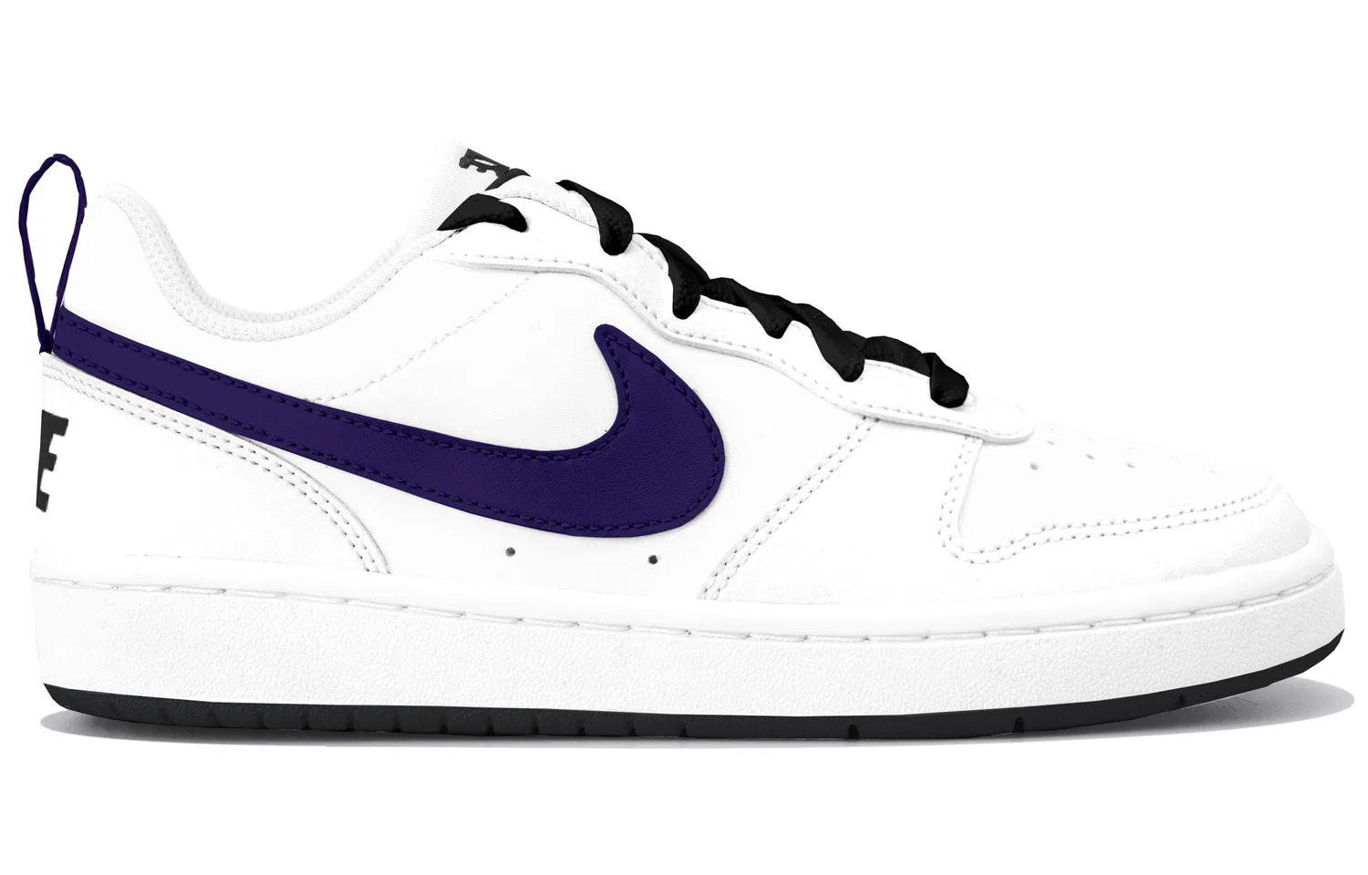 Кроссовки для скейтбординга Nike Court Borough Kids Purple — фото 3