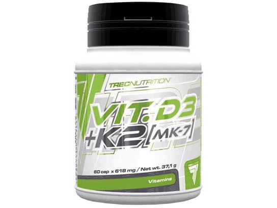 

Trec, Витамин D3+K2, 60 капс.