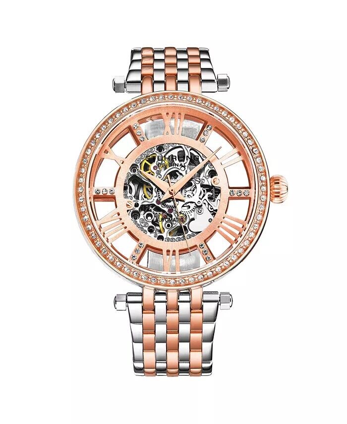 

Delphi 3944 Автоматические женские часы со скелетоном диаметром 38 мм Stuhrling, золото