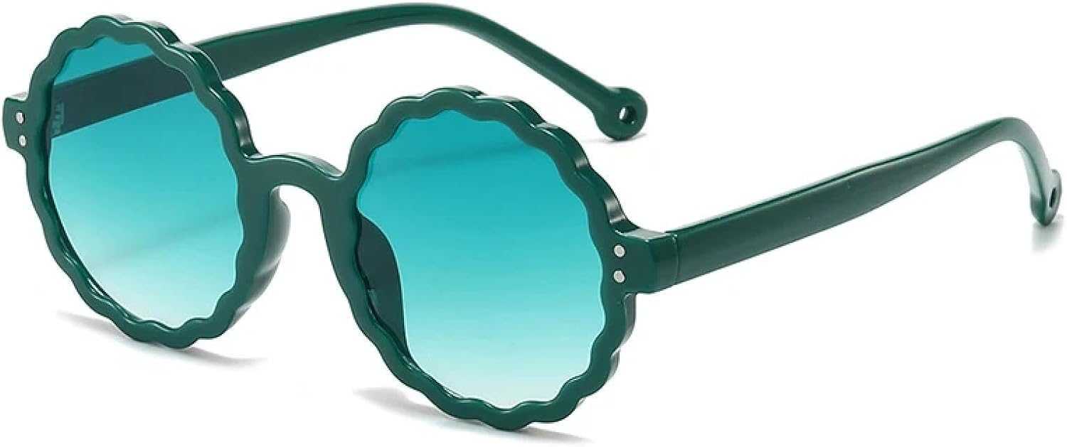 

Винтажные круглые солнцезащитные очки для женщин и мужчин, модные солнцезащитные очки для путешествий, уличной фотографии, защита от УФ-излучения UV400 TKKTLLT, Green Green