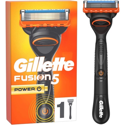 

Мужская бритва для влажной уборки Fusion 5 Power с 1 лезвием, 5 направлений лезвия, Gillette