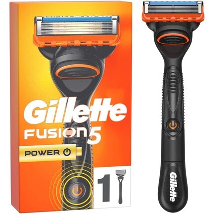 Мужская бритва для влажной уборки Fusion 5 Power с 1 лезвием, 5 направлений лезвия, Gillette