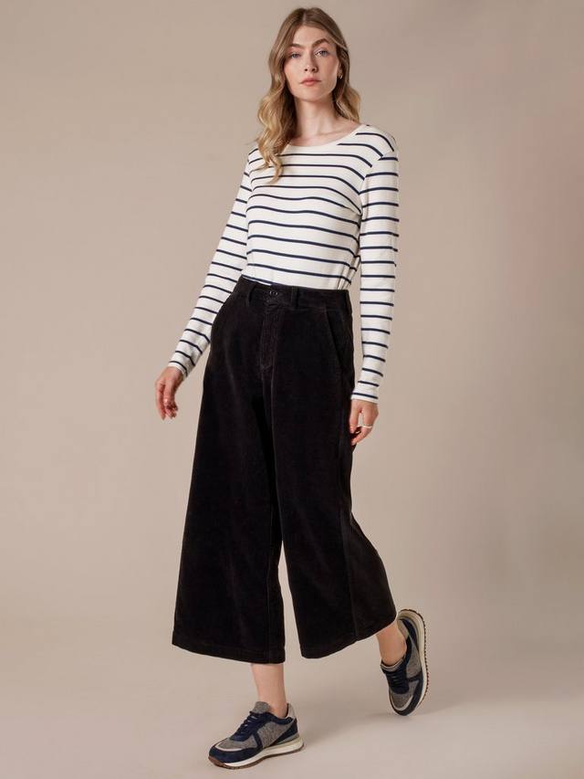 

Хлопковые брюки-кюлоты средней посадки Celtic & Co.