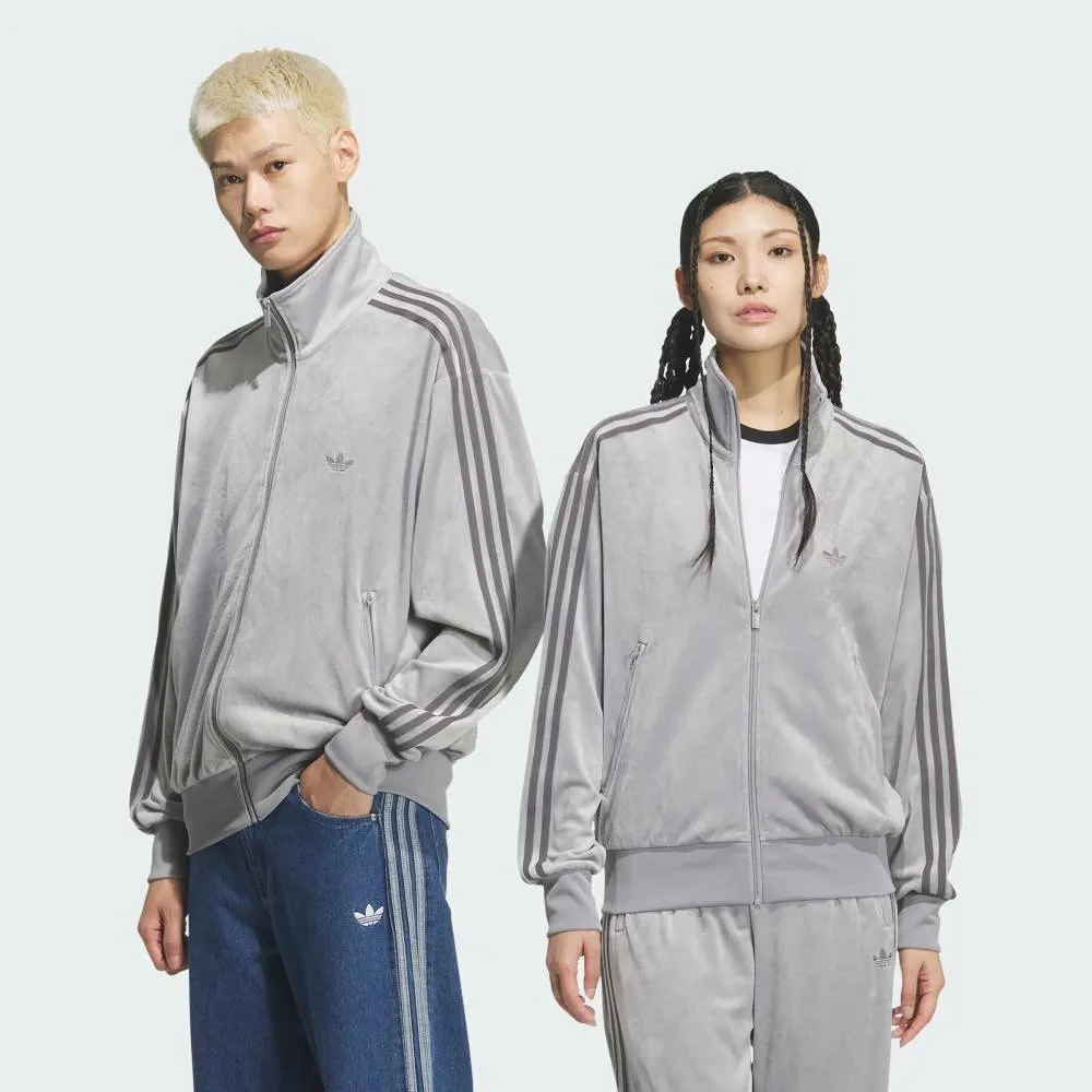 Спортивная футболка Adidas FB TT из велюра, цвет Gray