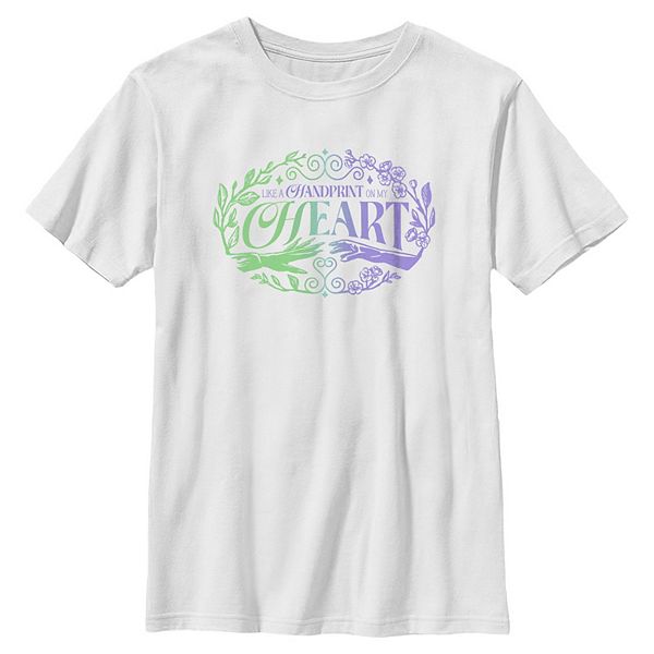 

Футболка с принтом Wicked for Good handprint on my heart для мальчиков 6-20 Licensed Character