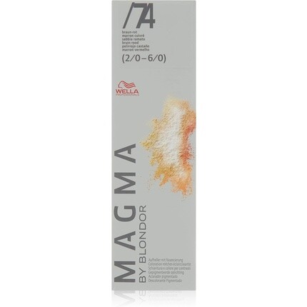 Ella Professionals Magma от Blondor Пигментированный осветлитель 120 мл — 74 коричнево-красный Wella