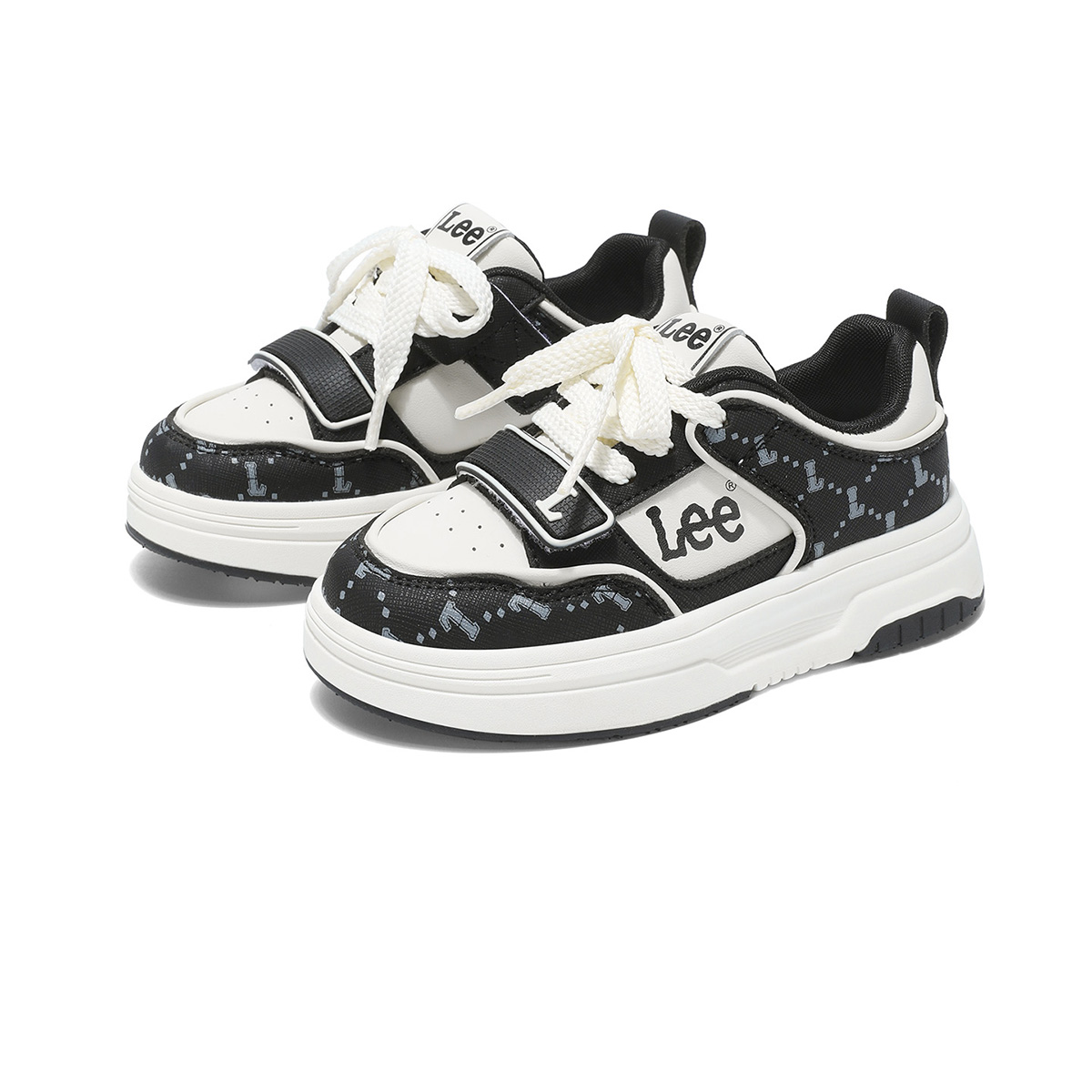 Кроссовки Rebound Abrasion Resistant Lightweight Cushioning Breathable Slip Resistant Anti Kick Skateboard Shoes Kids' Lee, белый — фото 4