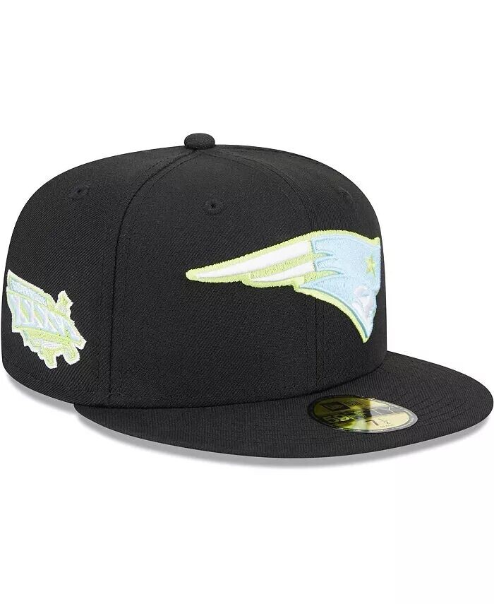

Мужская черная бейсболка New England Patriots Multi 59FIFTY Fitted Hat New Era