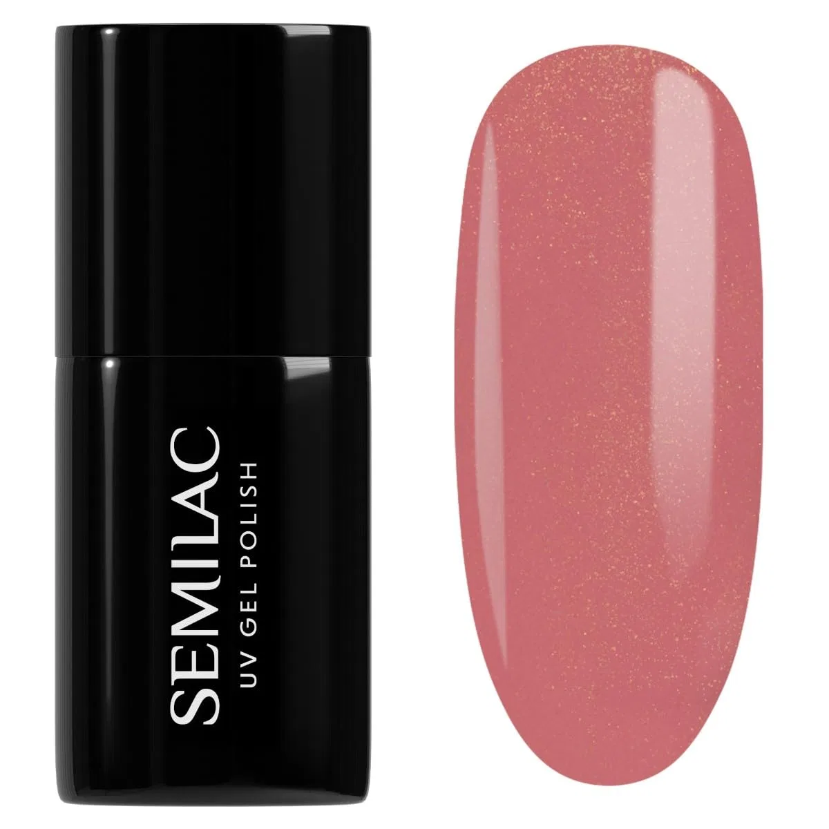 UV-гель-лак для ногтей «Shimmer Stone Amber» 7 мл от Semilac Semilac