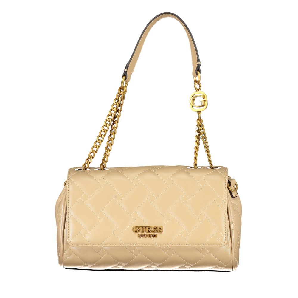 

Бежевая полиэтиленовая сумка Guess Shoes