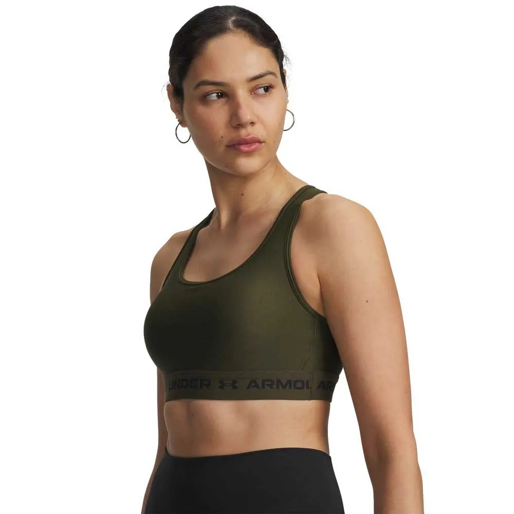 

Спортивный бюстгальтер Under Armour Mid Crossback sports bra, зеленый
