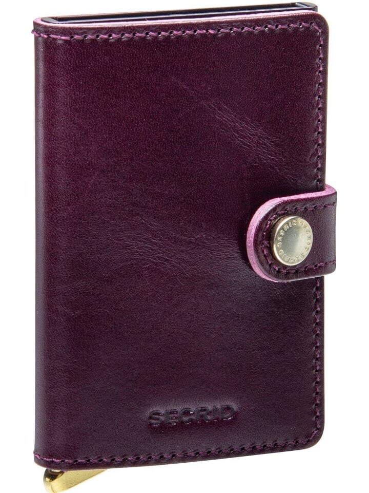 

Кошелек Secrid Geldbörse Premium Miniwallet Dusk, бордо