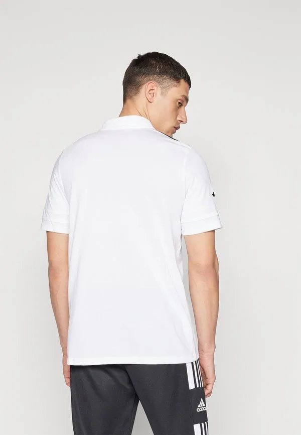 Поло-Рубашка squadra25 c Adidas Performance, White/Black — фото 3