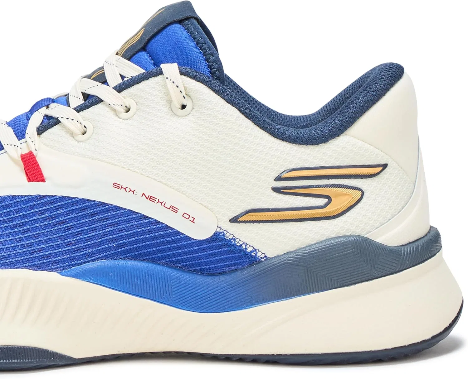 Мужские баскетбольные кроссовки Skechers Skx Nexus, Natural Blue — фото 4